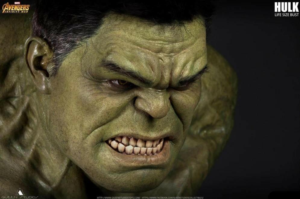 Hulk Lifesize Bust