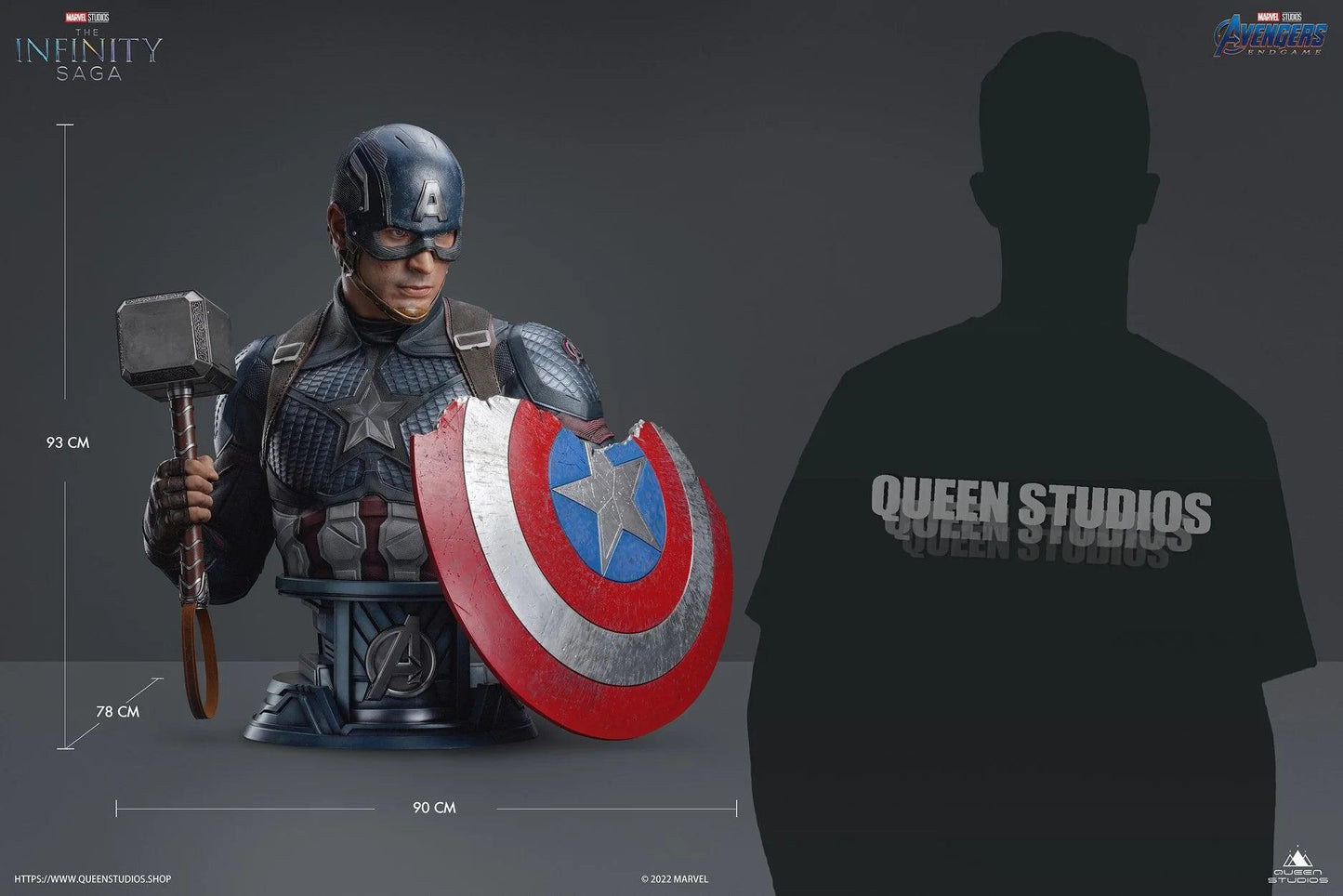 Captain America Bust 