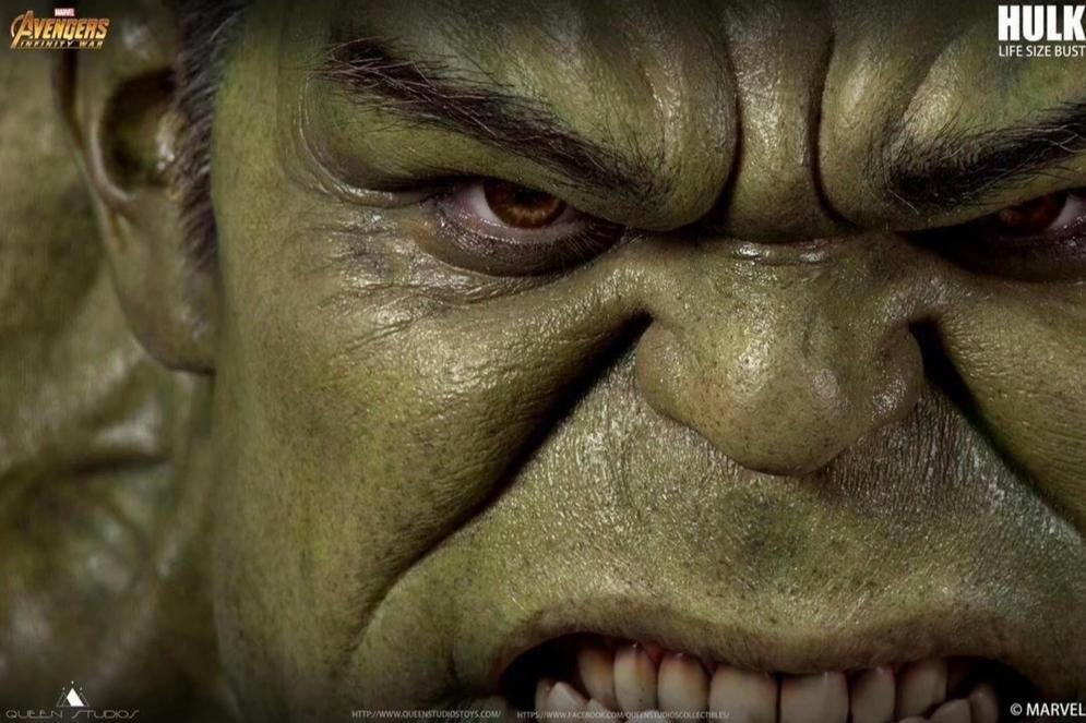 Hulk Lifesize Bust