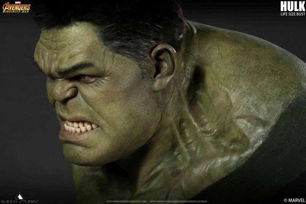 Hulk Lifesize Bust