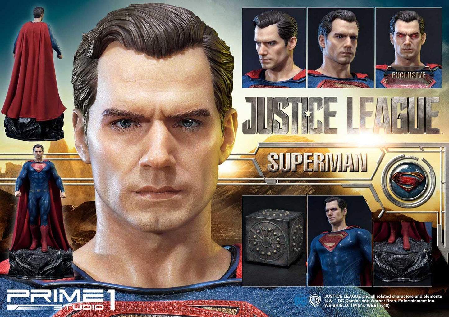 Superman Henry Cavill prime 1 studio.