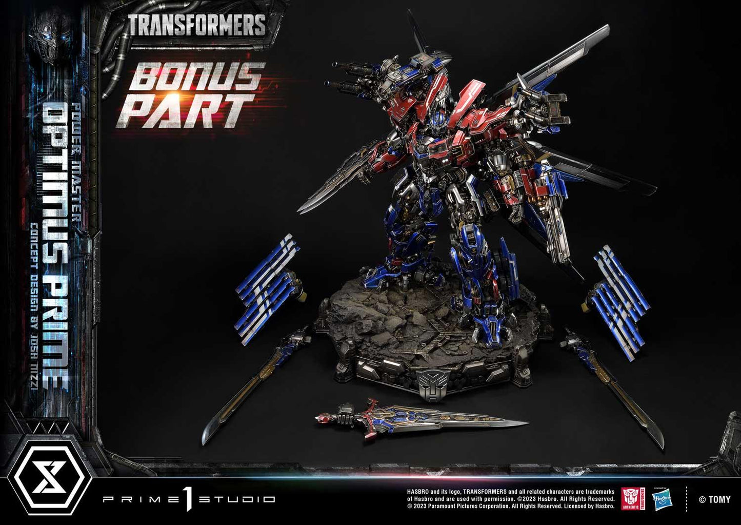 Power Master Optimus Prime Bonus Versión Japón/China