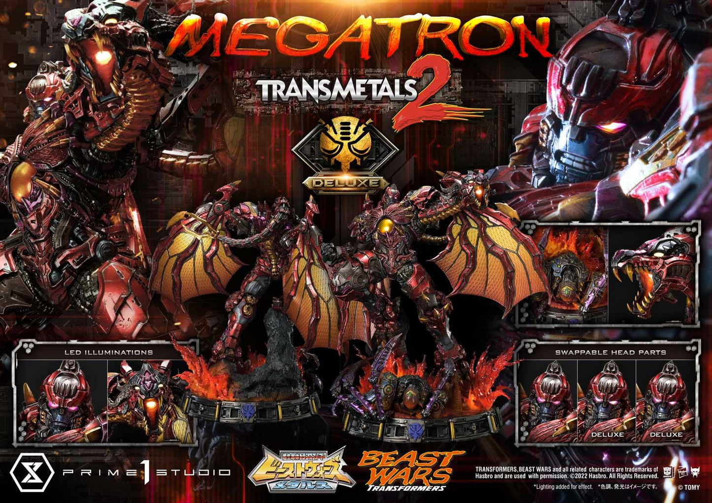 Megatron Transmetal 2 prime 1 studio dxs