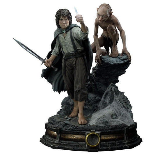 Rings Frodo & Gollum 1/4th Scale