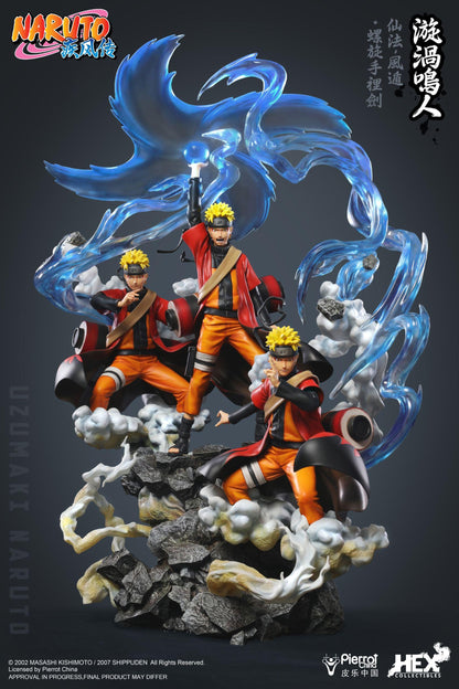 Uzumaki Naruto Senjutsu Shuriken Statue.