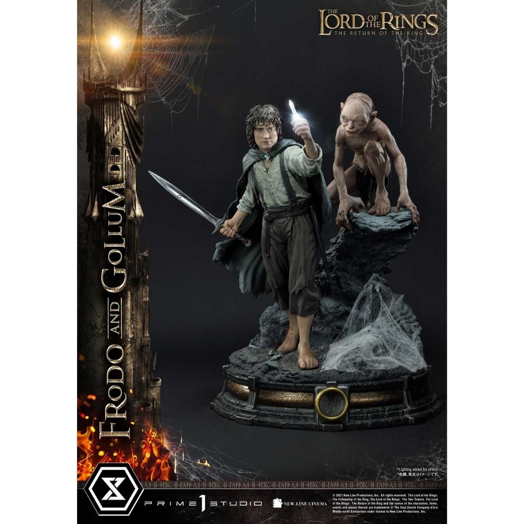 Rings Frodo & Gollum 1/4th Scale