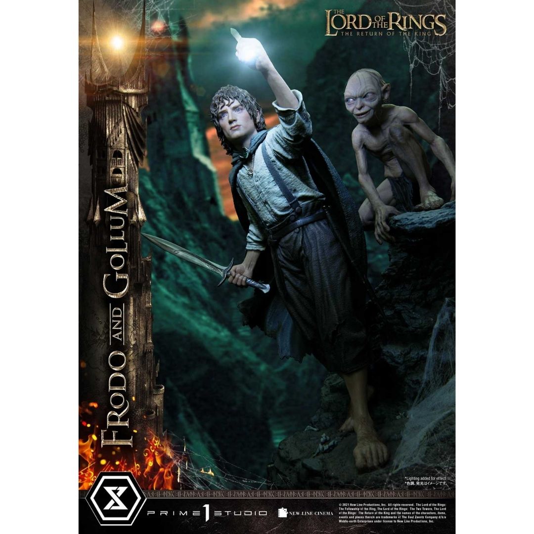 Rings Frodo & Gollum 1/4th Scale