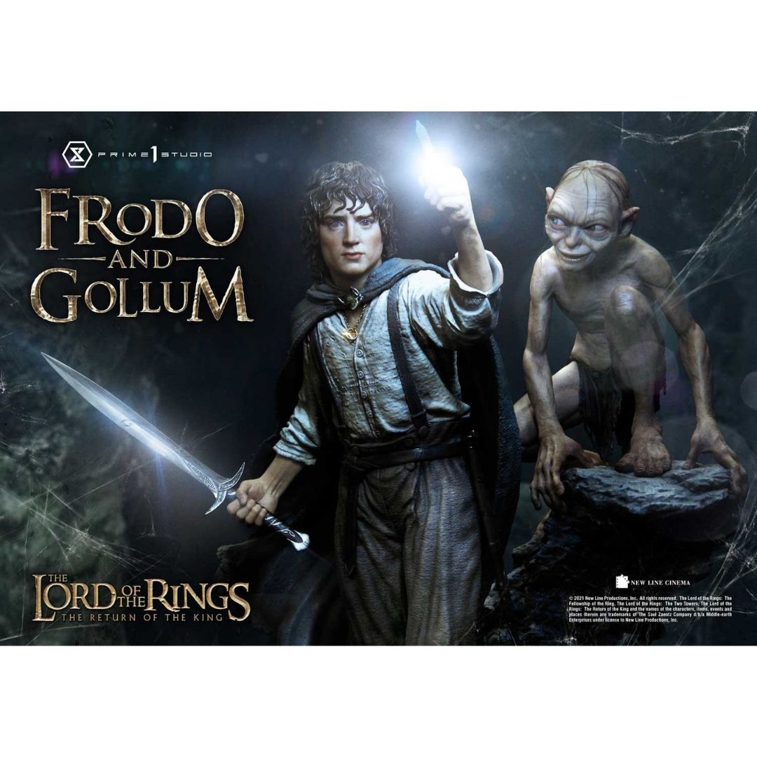 Rings Frodo & Gollum 1/4th Scale