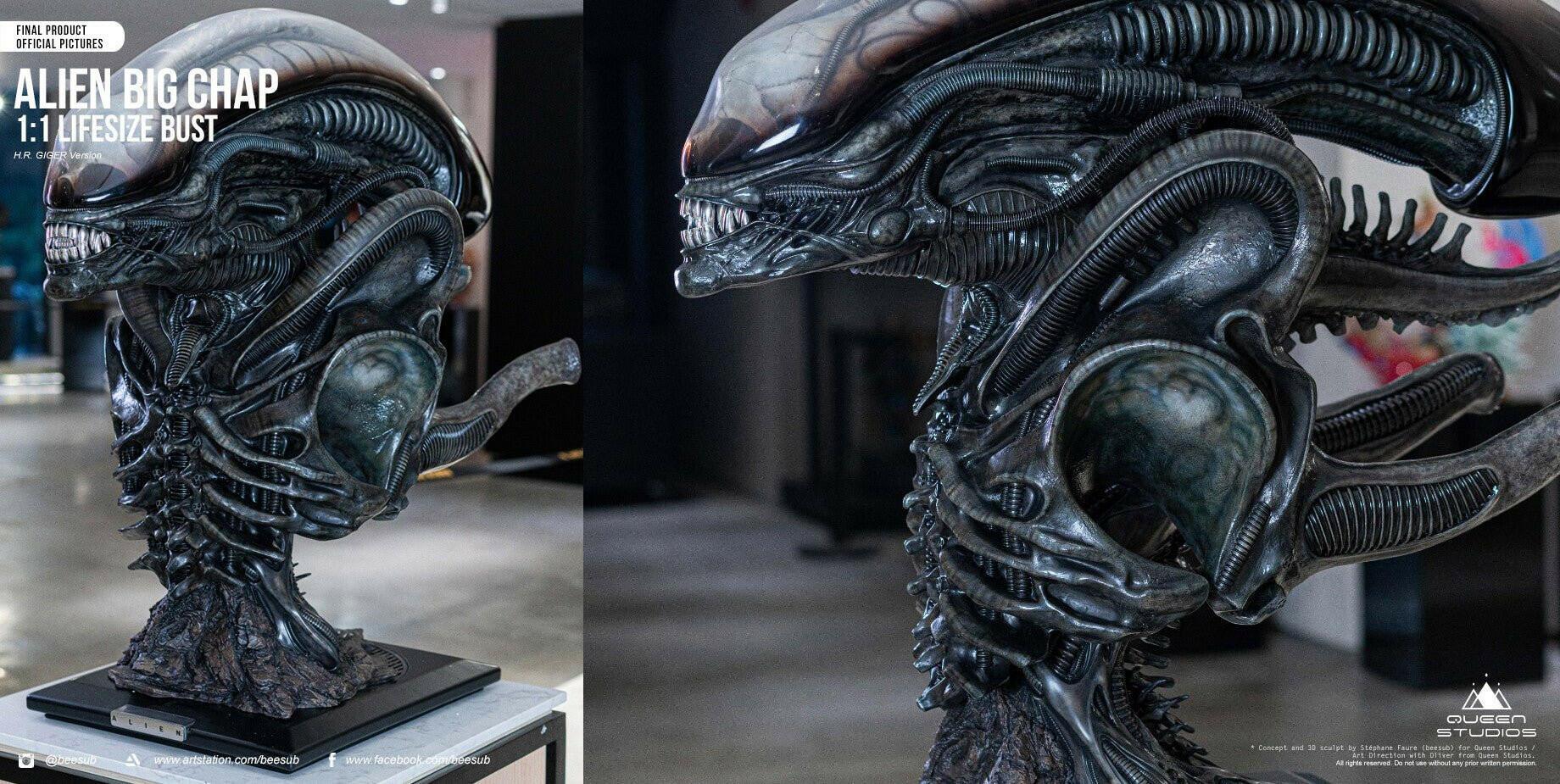 Alien 1/1 Bust Queen studios.